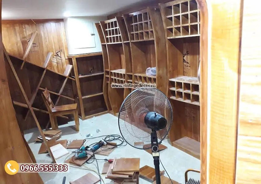 Thiết kế và thi công hầm rượu vang gia đình - Vintage Decor Thiết kế và thi công hầm rượu vang gia đình - Vintage Decor