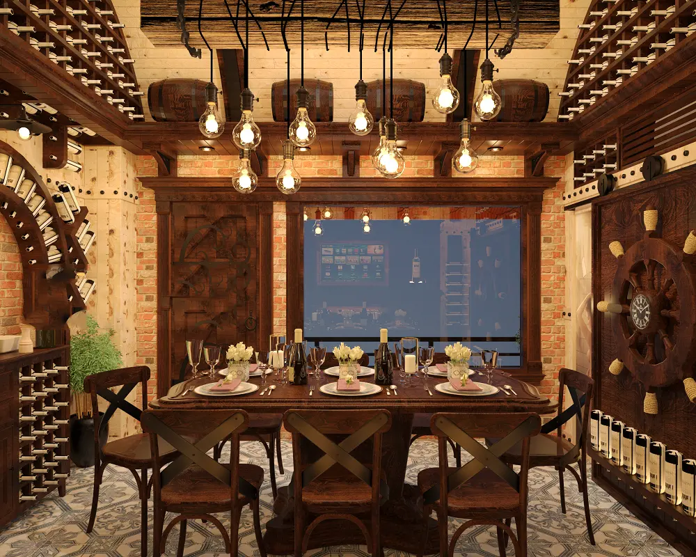 Ý Tưởng thiết kế hầm rượu vang phần 2 Ý Tưởng thiết kế hầm rượu vang phần 2