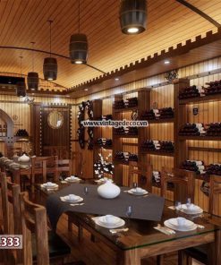 Quầy bar rượu cổ điển
