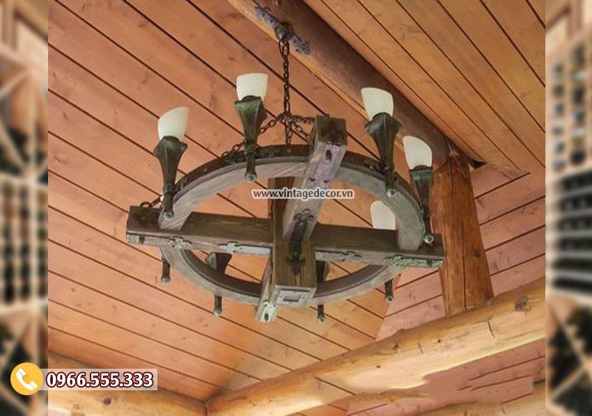 Mẫu đèn treo trần nhà cổ điển DG072