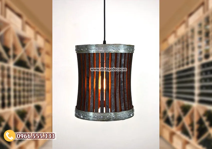 Mẫu đèn treo tường ngược thời gian DG013