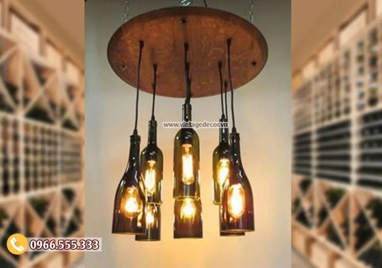 Mẫu đèn treo trần trang trí ngược thời gian DG083