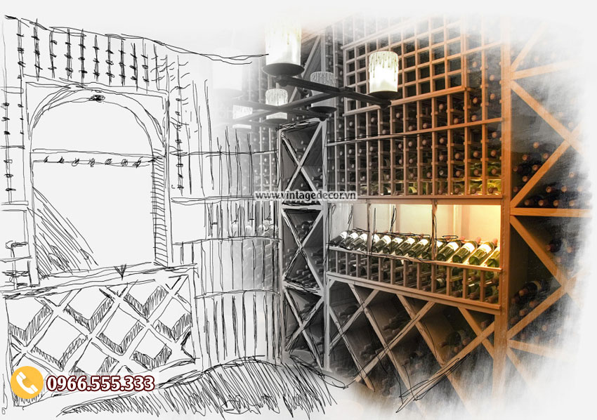 Cách xây dựng nhà hàng hầm rượu 