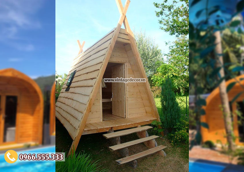 Xu hướng nghỉ dưỡng cuối tuần với thiết kế nhà gỗ Bungalow/Homestay/Resort 2019