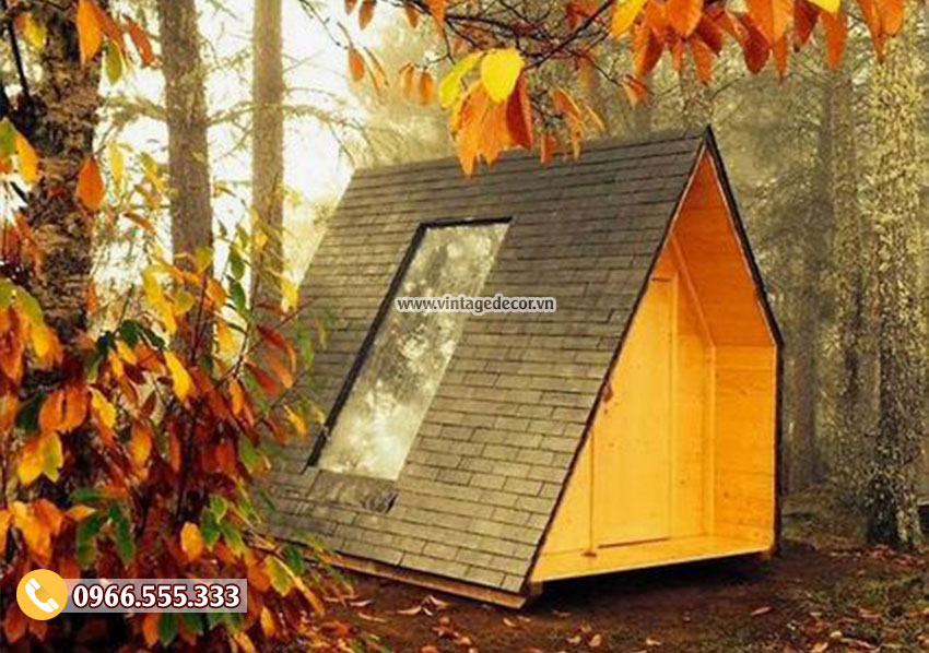 Mẫu thiết kế bungalow bến rừng di động thông minh NB64