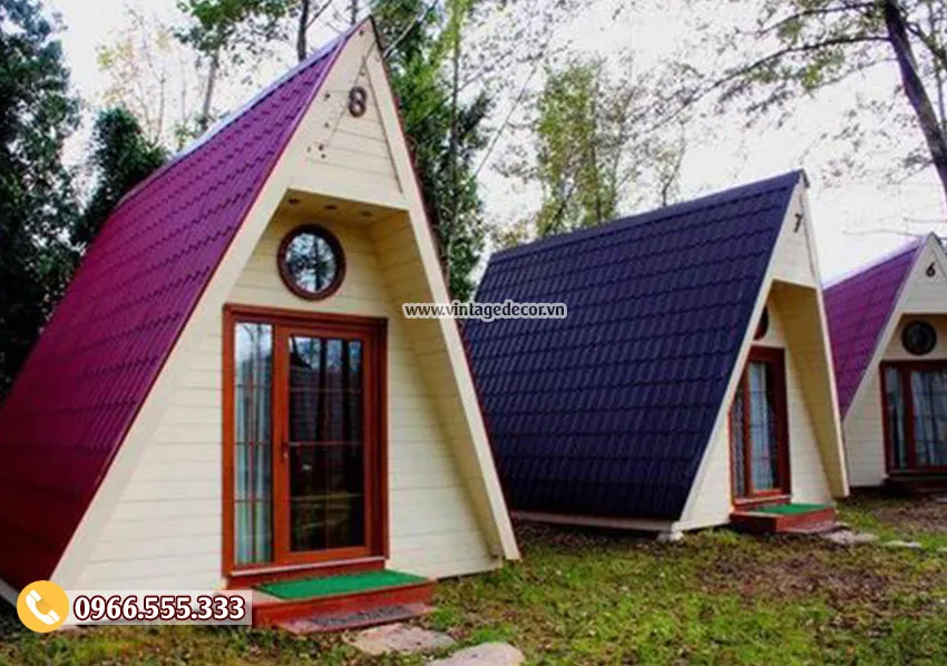 Mẫu thiết kế bungalow cấp 4 mini đẹp NB21