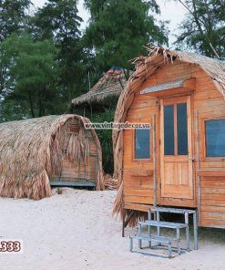 Chòi nghỉ sân vườn bằng gỗ