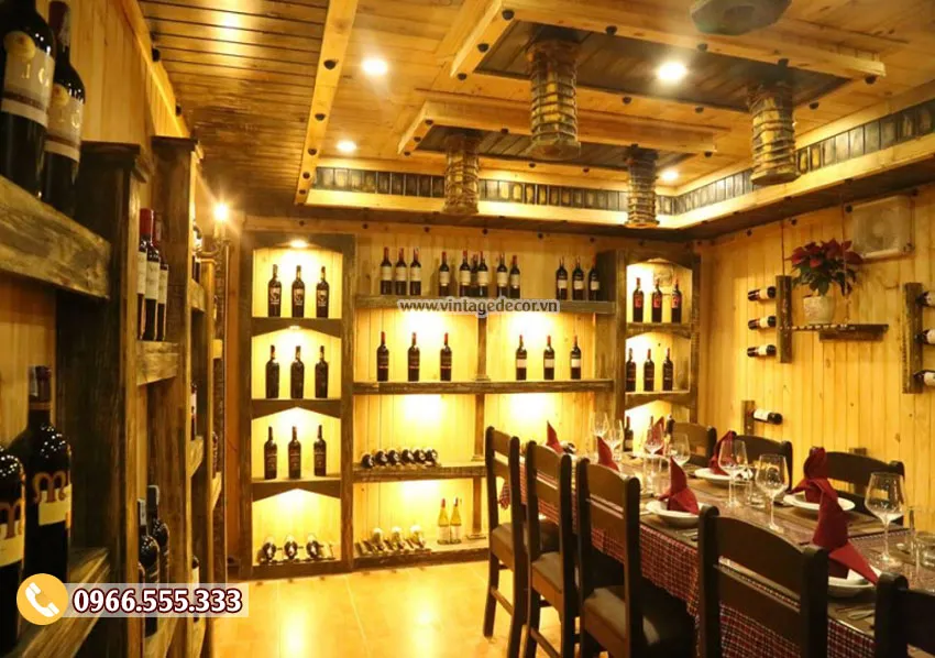 Hầm rượu vang hiện đại mang đến sự thời thượng và đẳng cấp