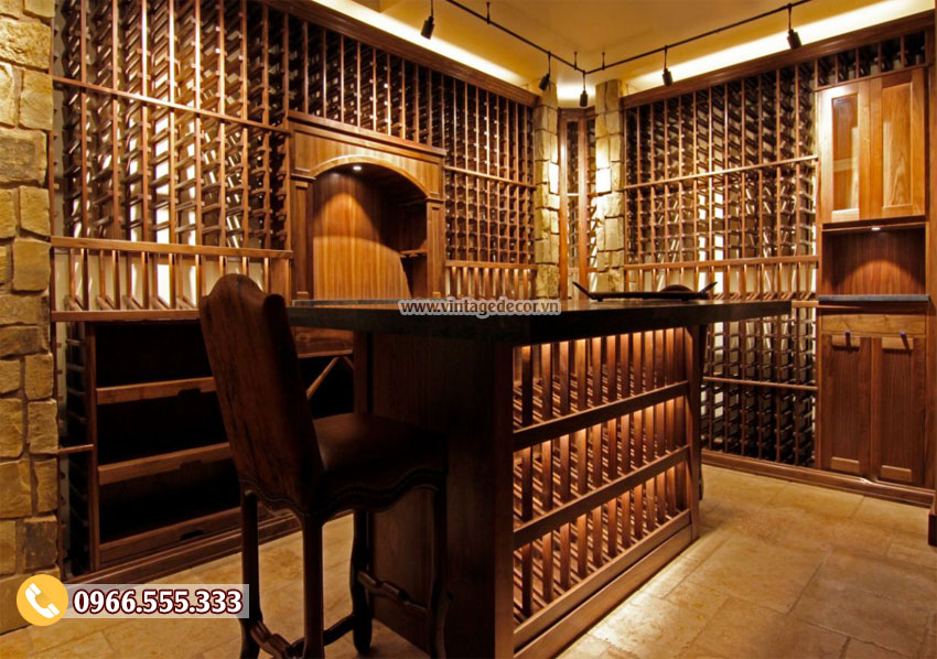 xu hướng thi công hầm rượu vang