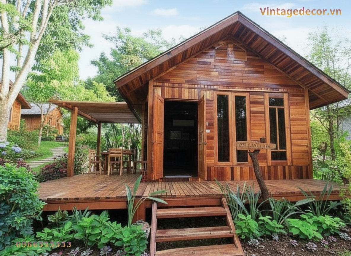 Nhà gỗ Homestay S1