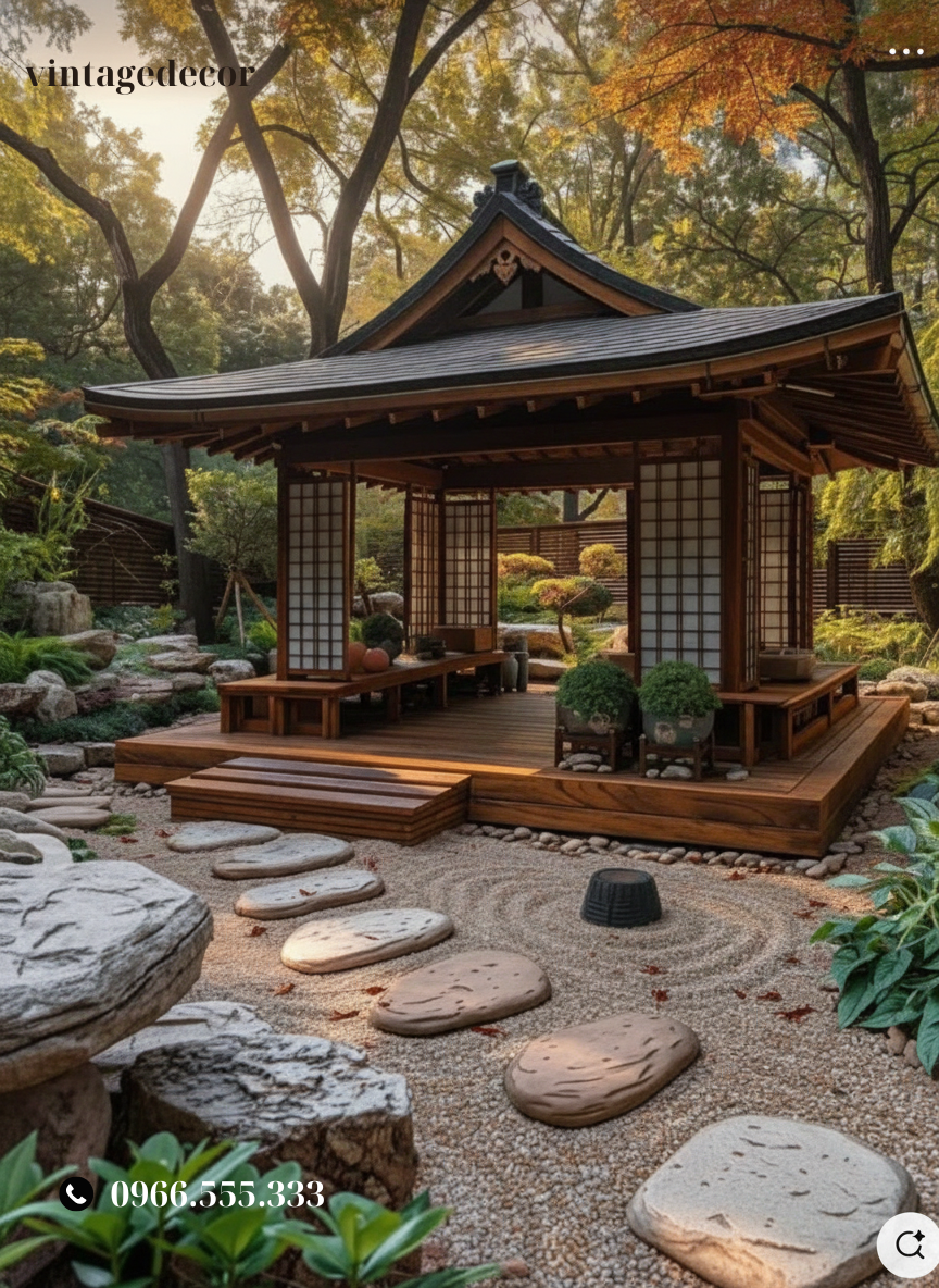 nhà vườn nhật bản