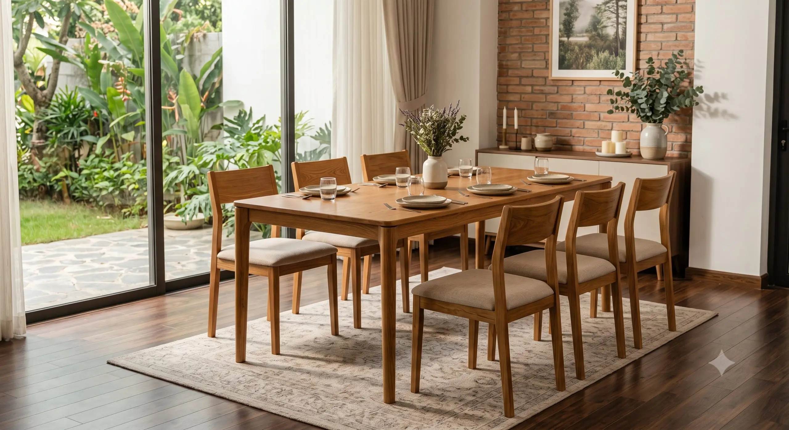 Giá Bộ Bàn Ghế Gỗ Theo Số Lượng Ghế Và Chất Liệu