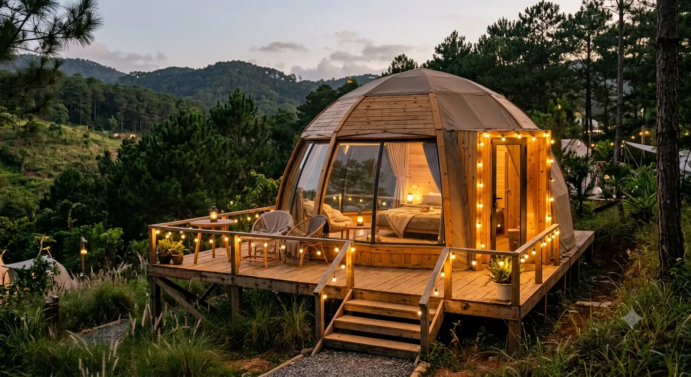Làm Glamping Bằng Nhà Gỗ: Chọn Mẫu Và Chi Phí Tham Khảo