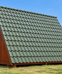 Nhà Gỗ Bungalow B18 - Khung Chữ A Mái Dốc Chạm Đất, Gỗ Thông