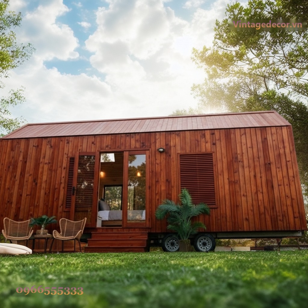 Nhà Gỗ Homestay S28 - Ốp Lam Đứng Cửa Chớp, Gỗ Thông Nhà Gỗ Homestay S28 - Ốp Lam Đứng Cửa Chớp, Gỗ Thông