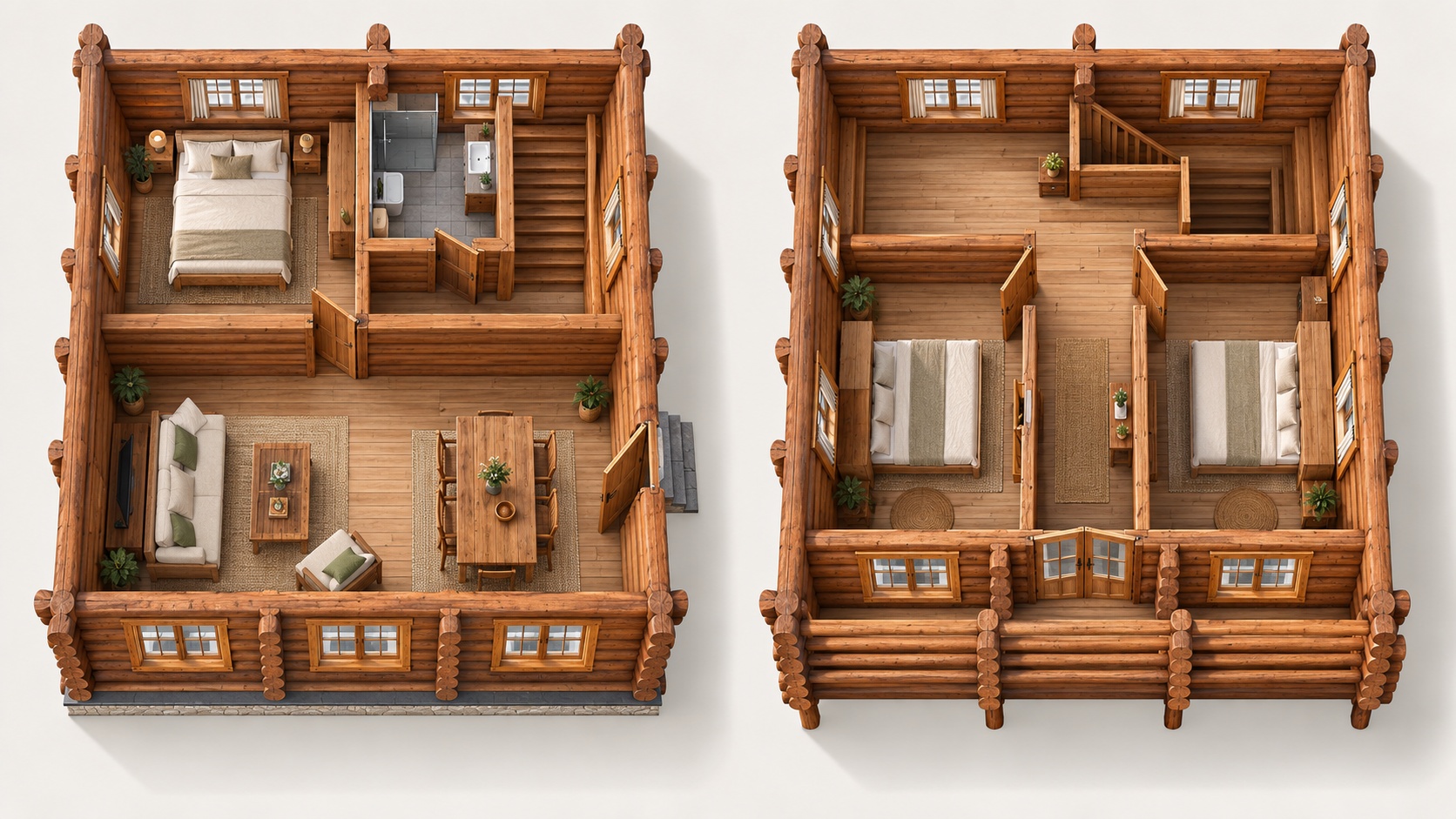 Nhà Gỗ Homestay S47 - Hai Tầng Ban Công Chạy Dài, Gỗ Thông Nhà Gỗ Homestay S47 - Hai Tầng Ban Công Chạy Dài, Gỗ Thông