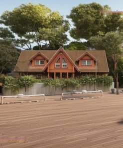 Nhà Gỗ Homestay S56 - Cabin Bắc Âu Ba Đầu Hồi, Gỗ Thông