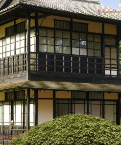Nhà Gỗ Nhật Bản J73 - Hai Tầng Shoji Lớn Vườn Phong, Gỗ Thông
