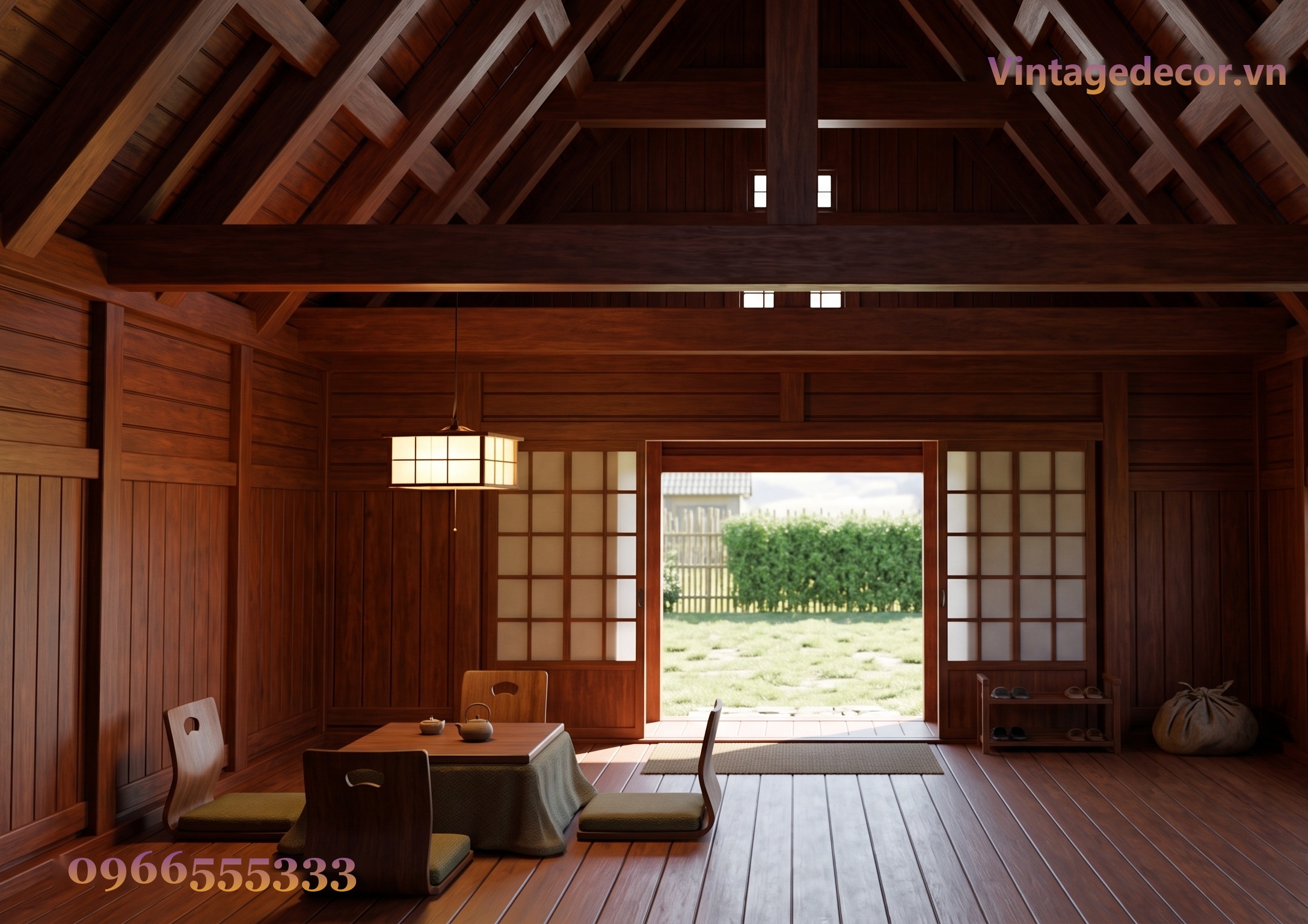 Nhà Gỗ Homestay S67 - Mái Dốc Cao Hai Tầng Áp Mái, Gỗ Thông Nhà Gỗ Homestay S67 - Mái Dốc Cao Hai Tầng Áp Mái, Gỗ Thông