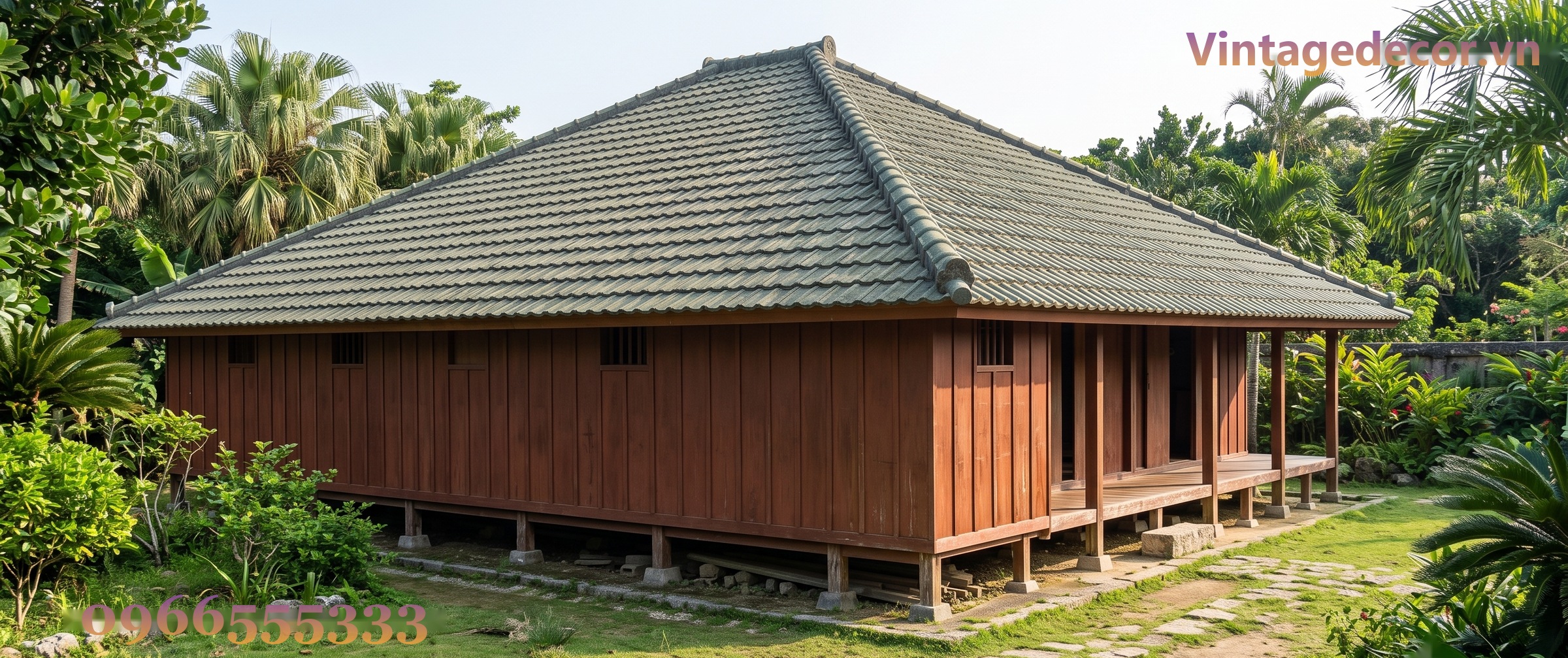 Nhà Gỗ Nhật Bản J84 - Sàn Nâng Hiên Bao Quanh Mái Ngói Nhựa, Gỗ Thông Nhà Gỗ Nhật Bản J84 - Sàn Nâng Hiên Bao Quanh Mái Ngói Nhựa, Gỗ Thông