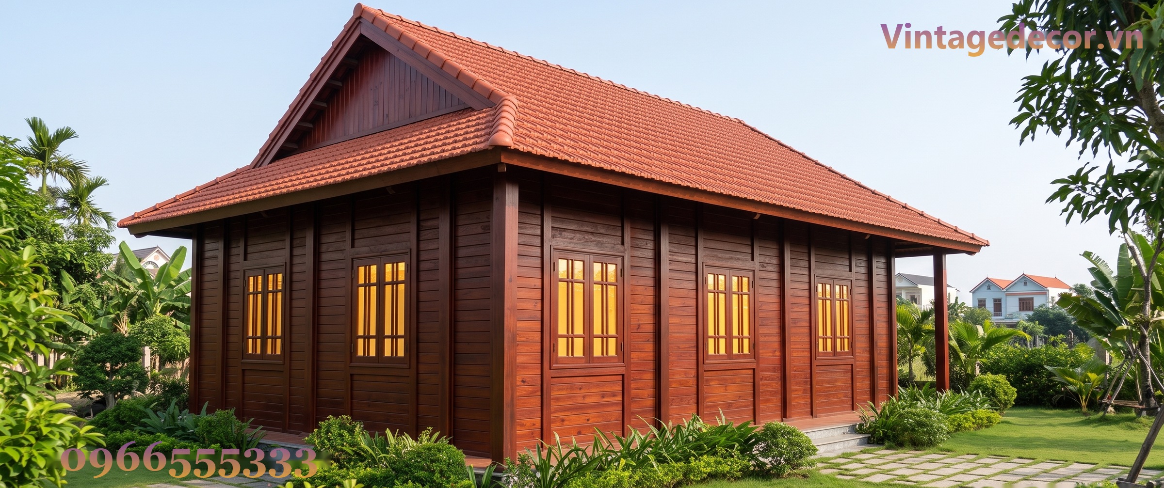 Nhà Gỗ Nhật Bản J91 - Một Gian Mái Ngói Hiên Chạy Dài Cửa Kính Khung Gỗ, Gỗ Thông Nhà Gỗ Nhật Bản J91 - Một Gian Mái Ngói Hiên Chạy Dài Cửa Kính Khung Gỗ, Gỗ Thông