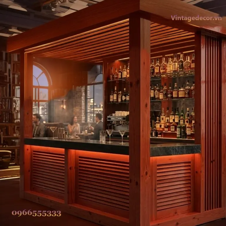 Quầy Bar Rượu QB1