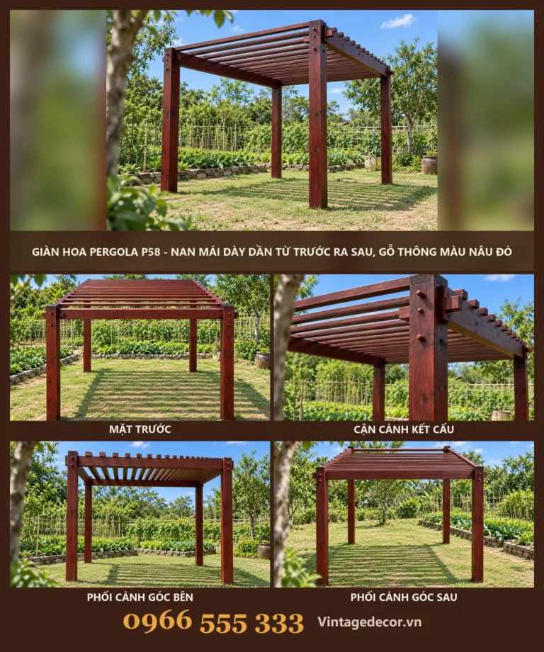 Giàn hoa pergola
