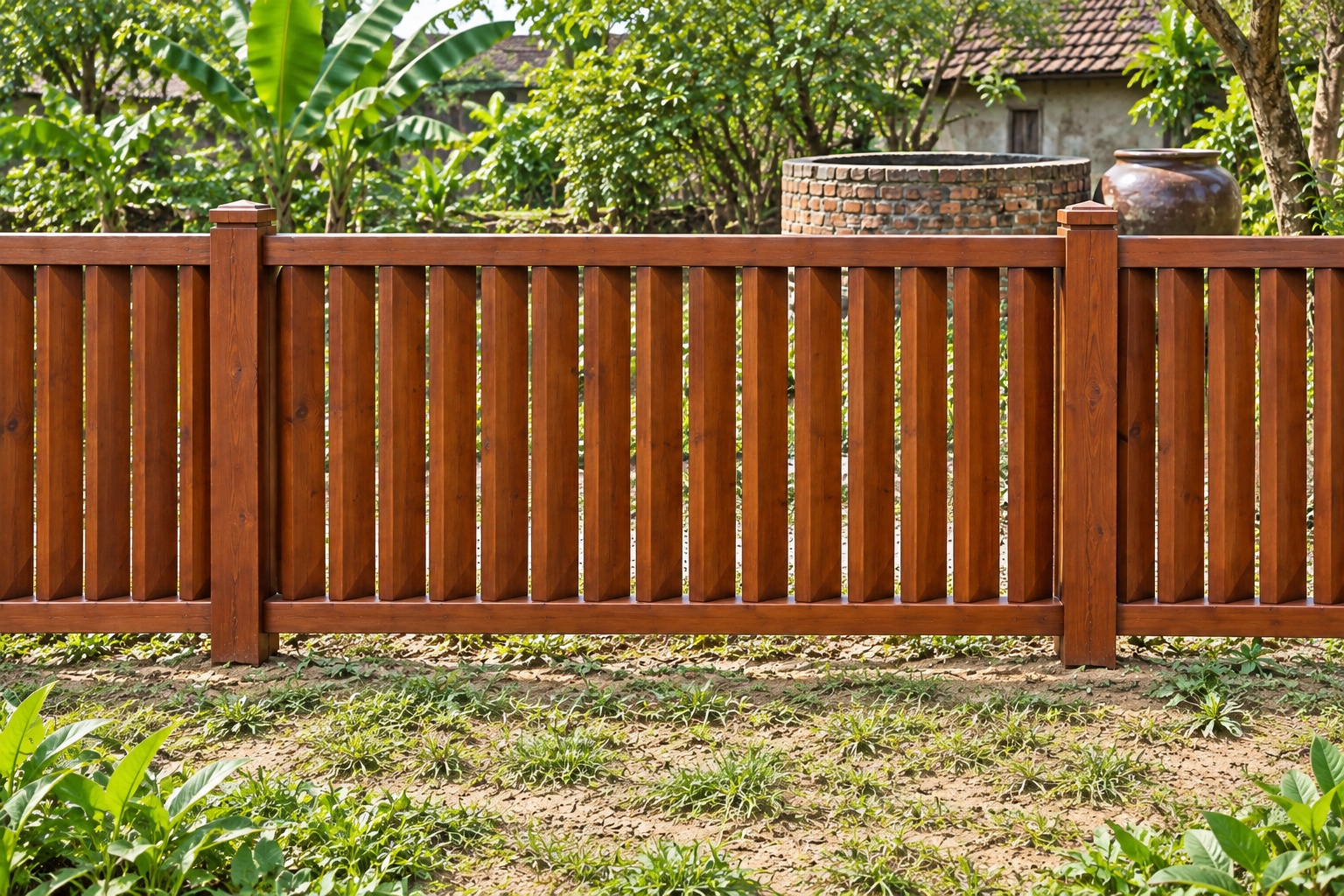 Hàng Rào Gỗ Sân Vườn HR21 - Lam Đứng Xoay Chéo, Gỗ Thông Hàng Rào Gỗ Sân Vườn HR21 - Lam Đứng Xoay Chéo, Gỗ Thông