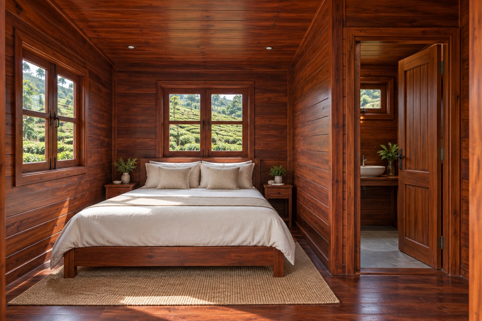 Nhà Gỗ Bungalow B26 - Mái Chóp Vuông Hiên Lớn Một Nửa Nền, Gỗ Thông Nhà Gỗ Bungalow B26 - Mái Chóp Vuông Hiên Lớn Một Nửa Nền, Gỗ Thông