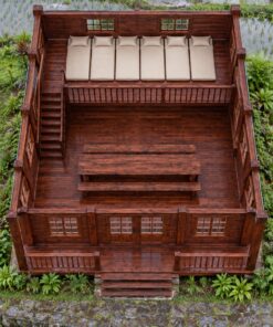 Nhà Gỗ Homestay S79 - Phòng Chung Lớn Gác Ngủ Tập Thể, Gỗ Thông Màu Nâu Đỏ
