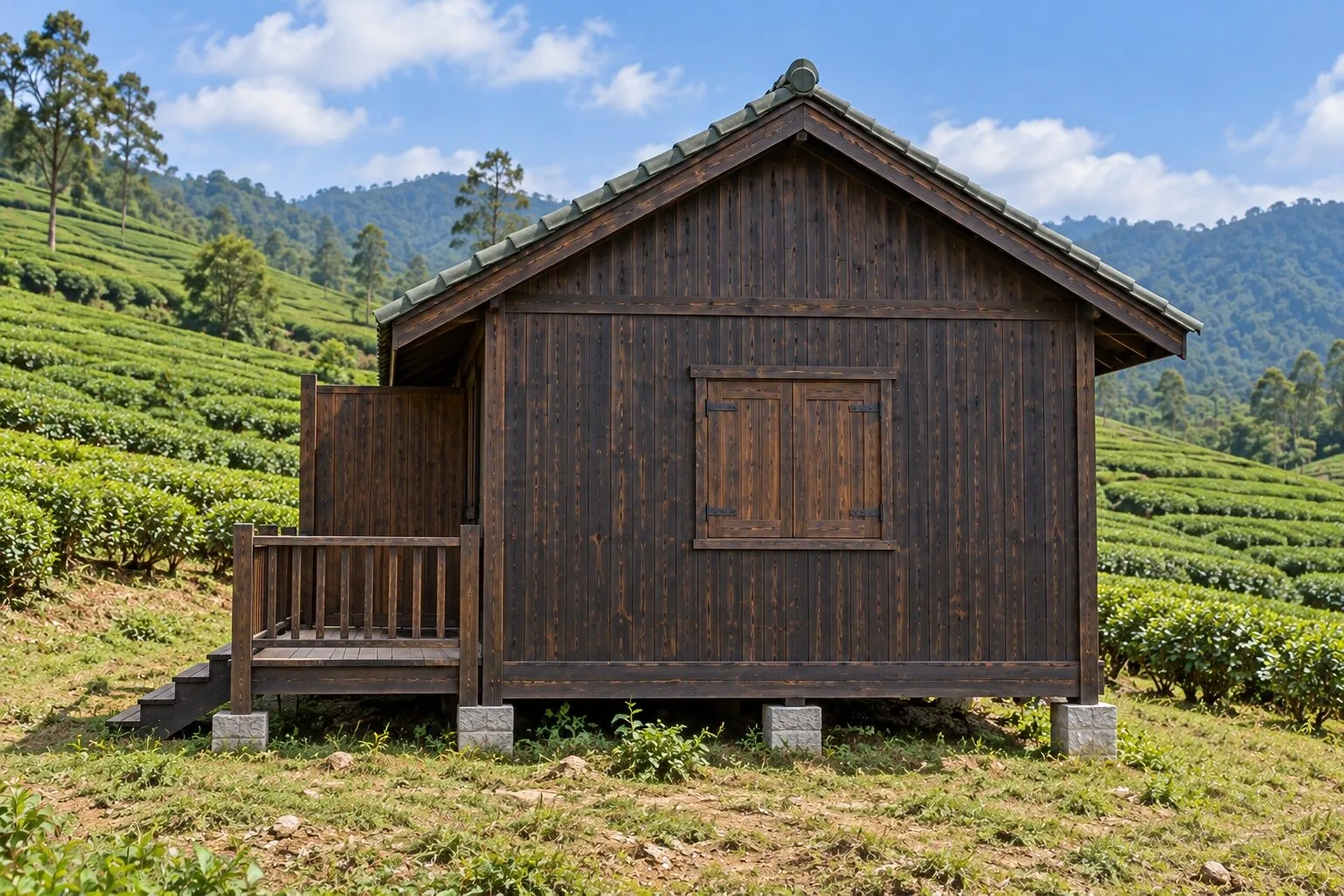 Nhà Gỗ Homestay S86 - Hai Phòng Sân Gỗ Riêng Ngăn Bằng Vách, Gỗ Thông Màu Gỗ Cháy Nhà Gỗ Homestay S86 - Hai Phòng Sân Gỗ Riêng Ngăn Bằng Vách, Gỗ Thông Màu Gỗ Cháy