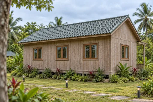Nhà Gỗ Homestay S98 - Hiên Trước Giàn Lam Gỗ Thay Mái, Gỗ Thông Màu Vintage Nhà Gỗ Homestay S98 - Hiên Trước Giàn Lam Gỗ Thay Mái, Gỗ Thông Màu Vintage
