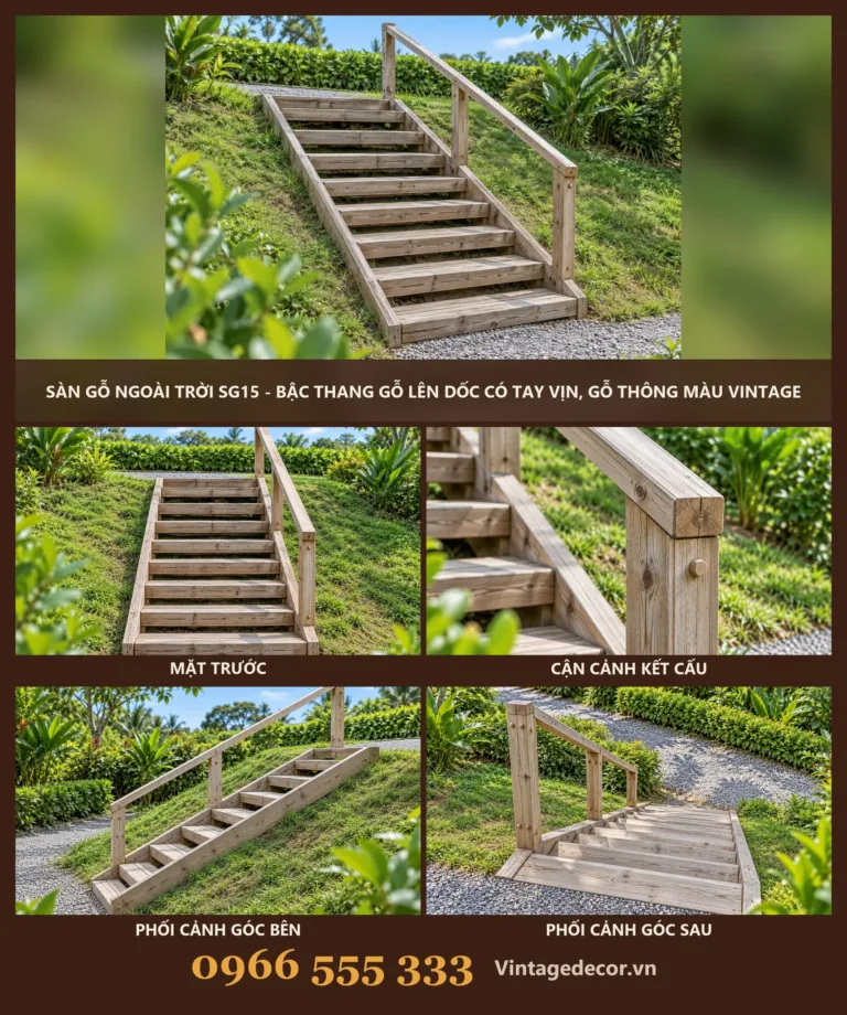 Sàn Gỗ Ngoài Trời SG15