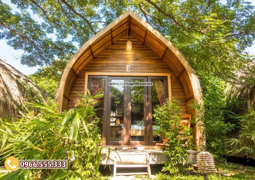 20 mẫu thiết kế thi công bungalow phong cách resort 2019