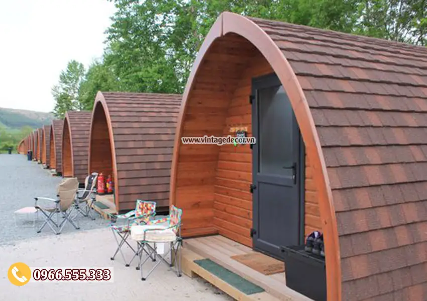 20 mẫu thiết kế thi công bungalow phong cách resort 2019