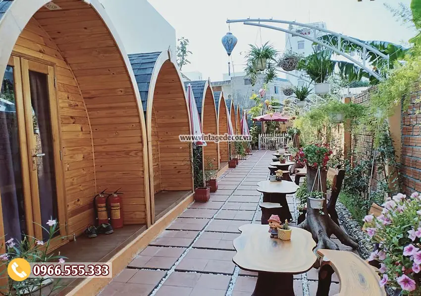 20 mẫu thiết kế thi công bungalow phong cách resort 2019