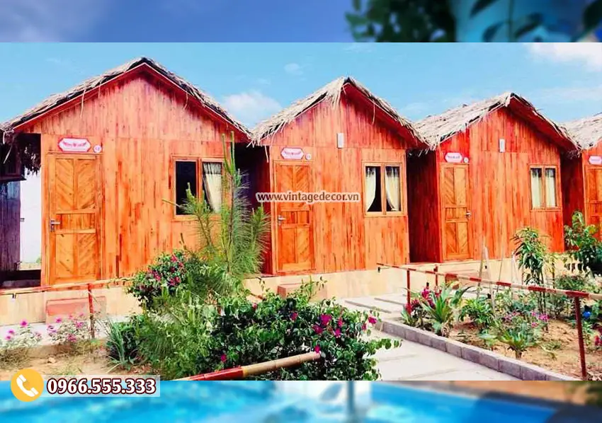 Mẫu thiết kế nhà gỗ truyền thống NB87