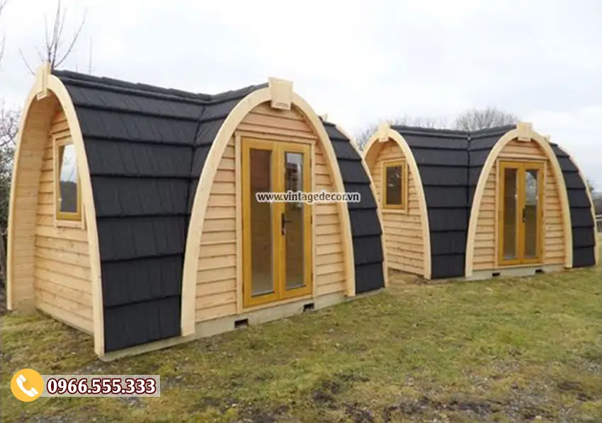 20 mẫu thiết kế thi công bungalow phong cách resort 2019