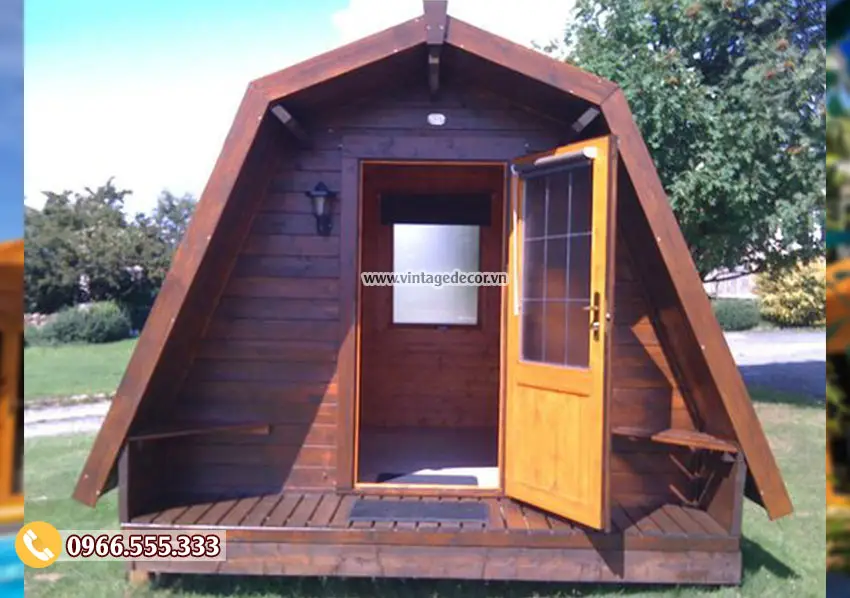 Thiết kế thi công bungalow di động thông minh tại hà nội Thiết kế thi công bungalow di động thông minh tại hà nội