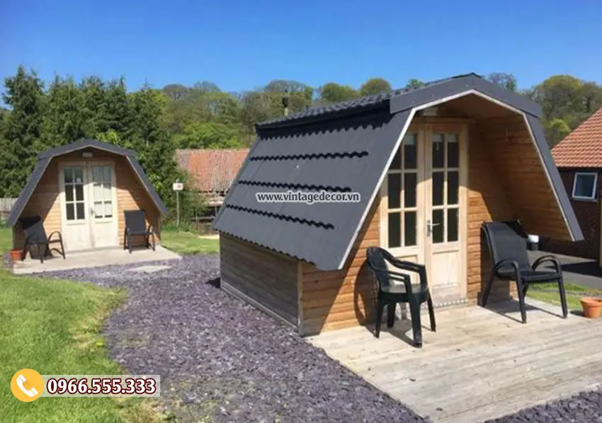 Thiết kế thi công bungalow di động thông minh tại hà nội Thiết kế thi công bungalow di động thông minh tại hà nội