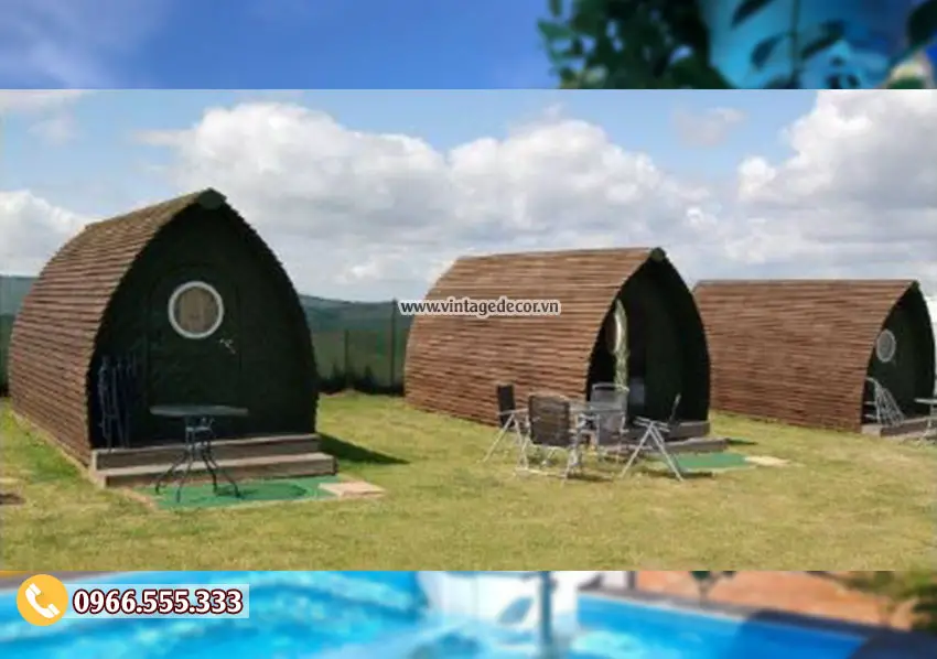 Thiết kế thi công bungalow di động thông minh tại hà nội Thiết kế thi công bungalow di động thông minh tại hà nội