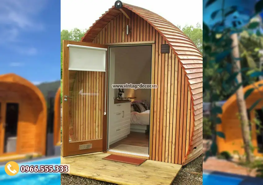 Thiết kế thi công bungalow di động thông minh tại hà nội Thiết kế thi công bungalow di động thông minh tại hà nội