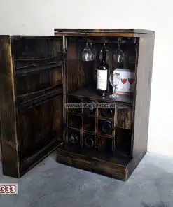 Tủ rượu Mini trang trí phòng khách TRM02
