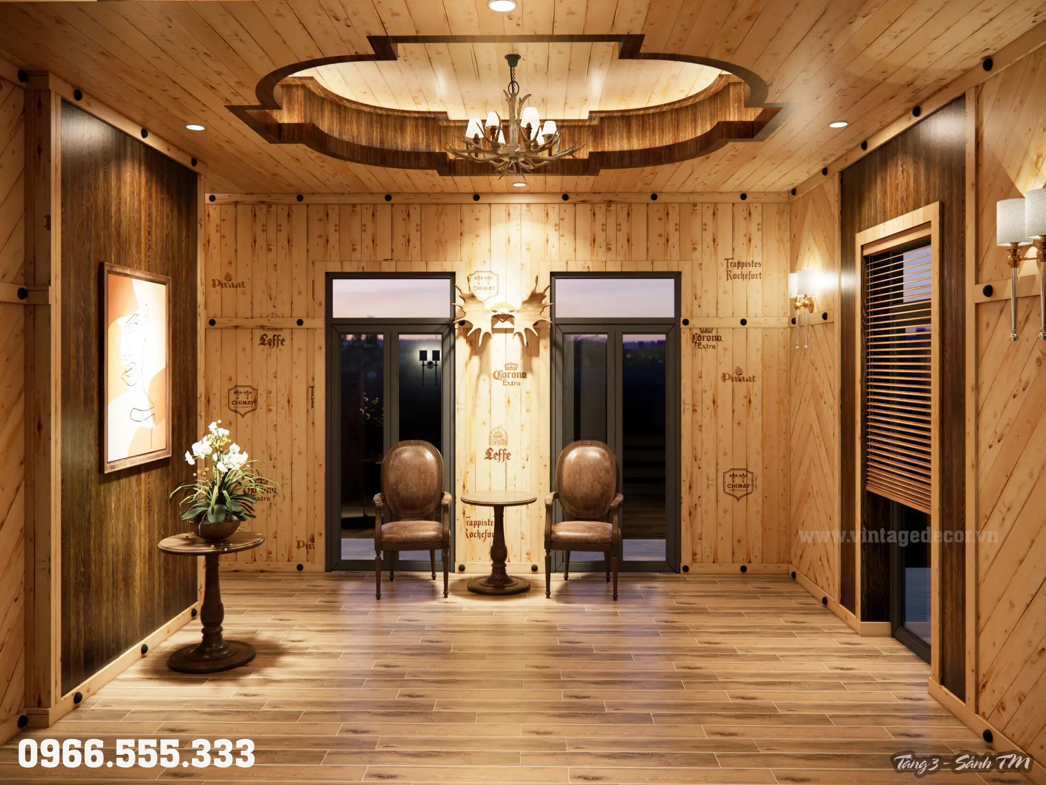 Thi công tầng 3 hầm rượu phú quý bắc ninh