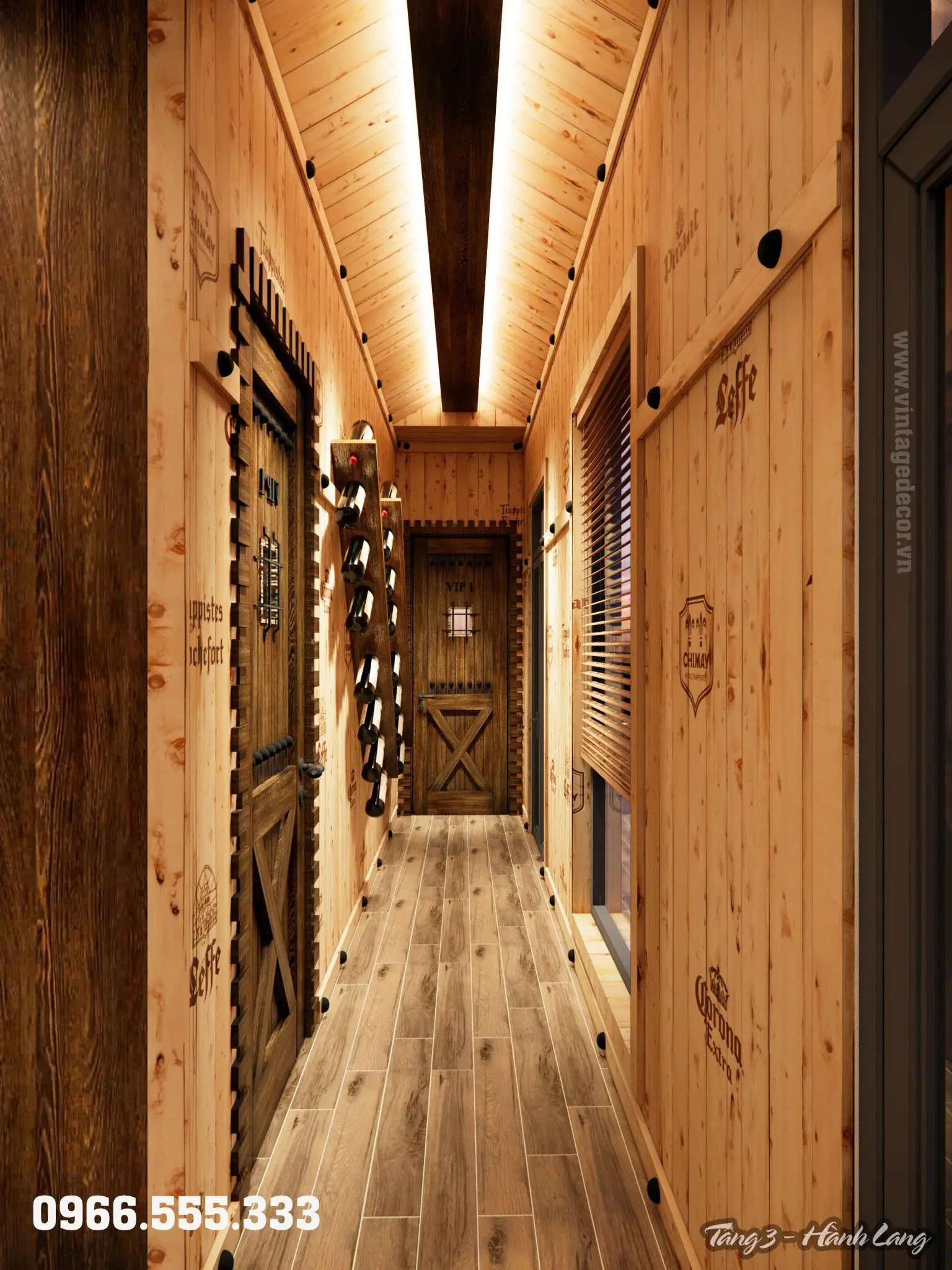 Thi công tầng 3 hầm rượu phú quý bắc ninh