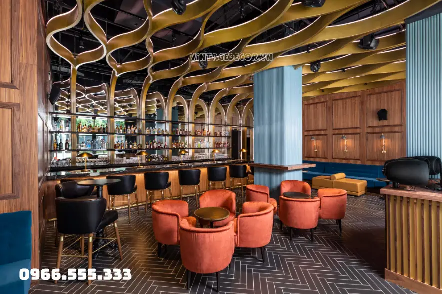 Mẫu thiết kế quán Bar rượu NA3