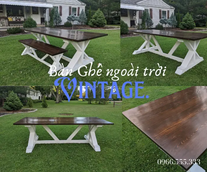 Bàn ghế ngoài trời VT005 Bàn ghế ngoài trời VT005