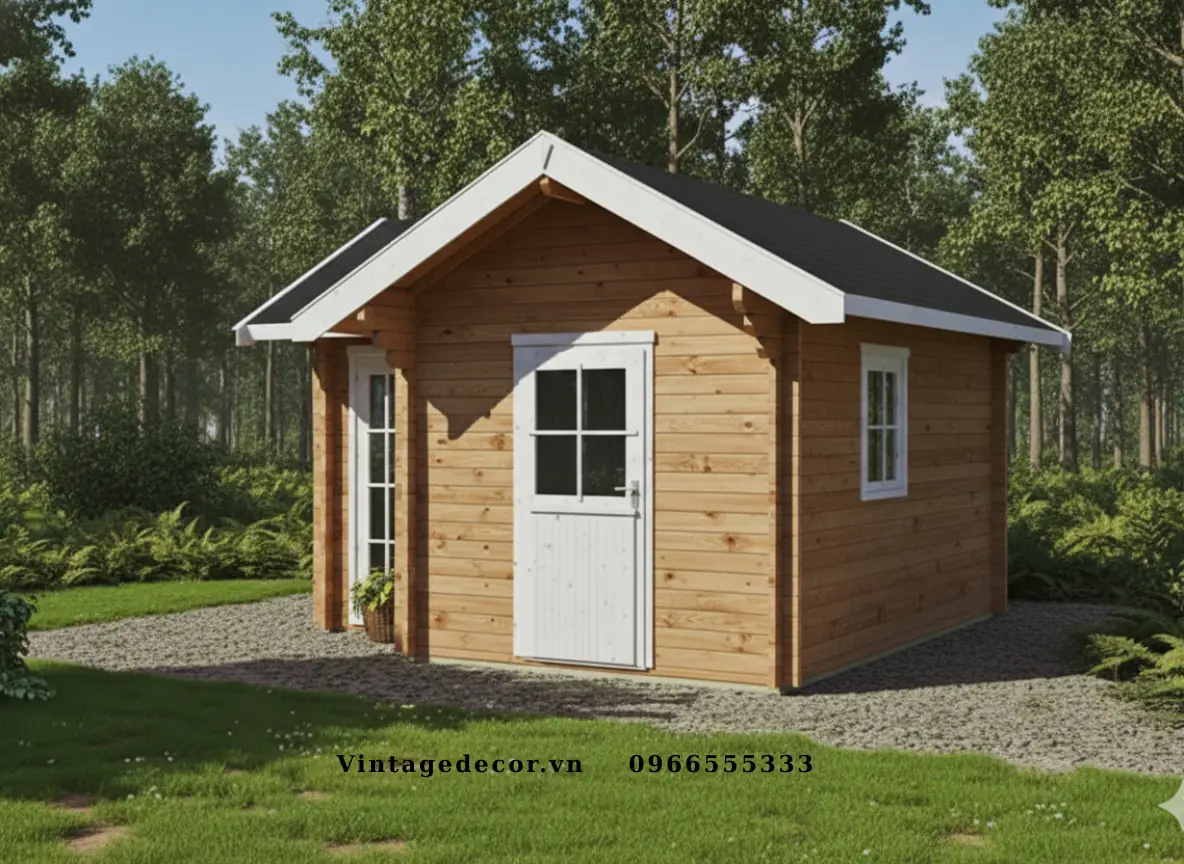 Nhà gỗ Bungalow B4 2