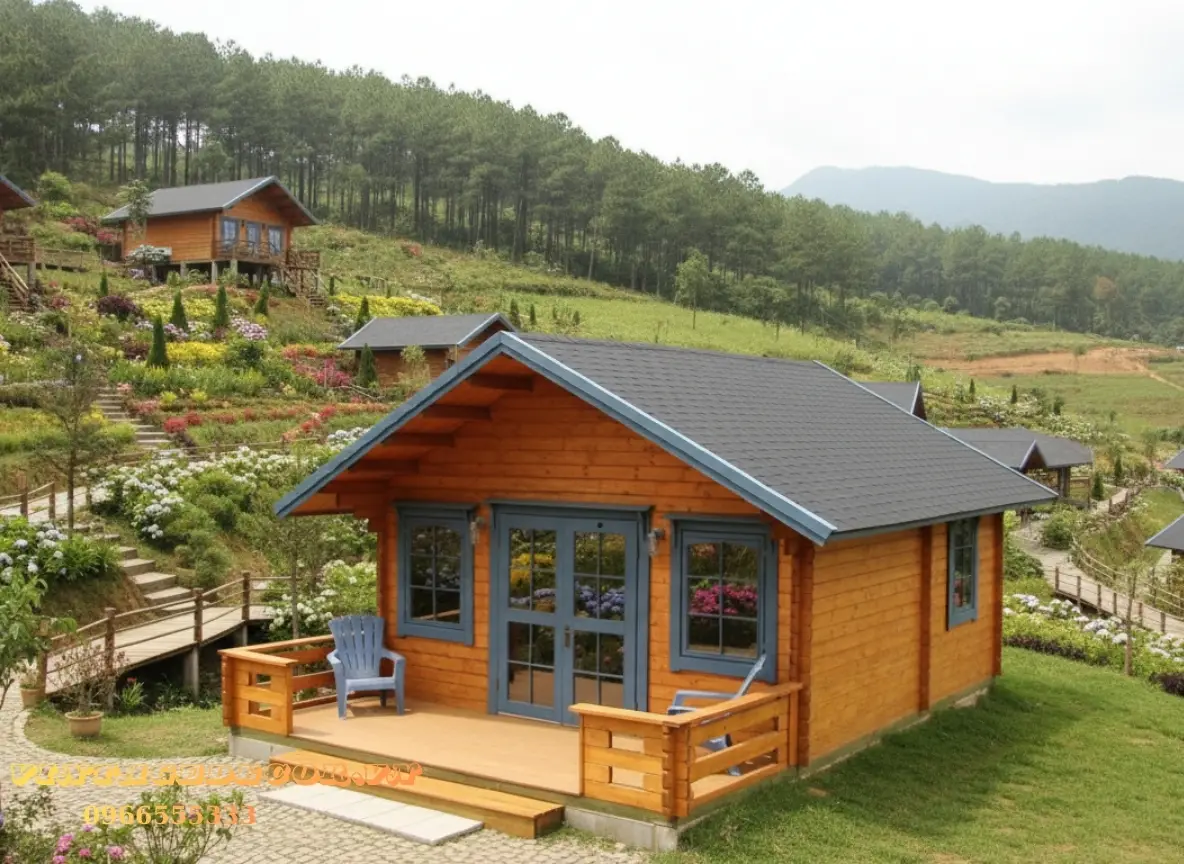 Nhà gỗ Bungalow b3 3